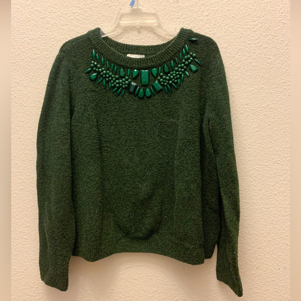 H&M Moss Green Sweater